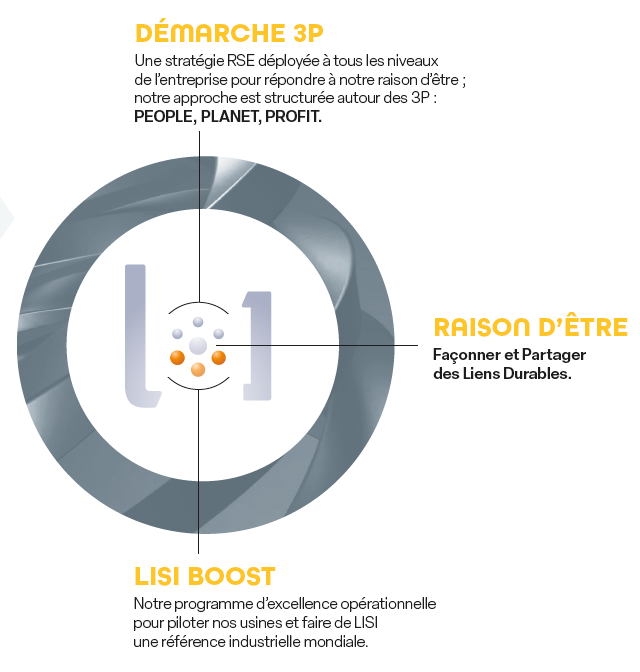 Démarche 3P, Raison d'être, LISI Boost