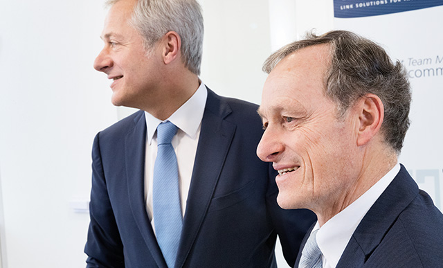 Emmanuel VIELLARD, Directeur Général de LISI et Gilles KOHLER, Président de LISI